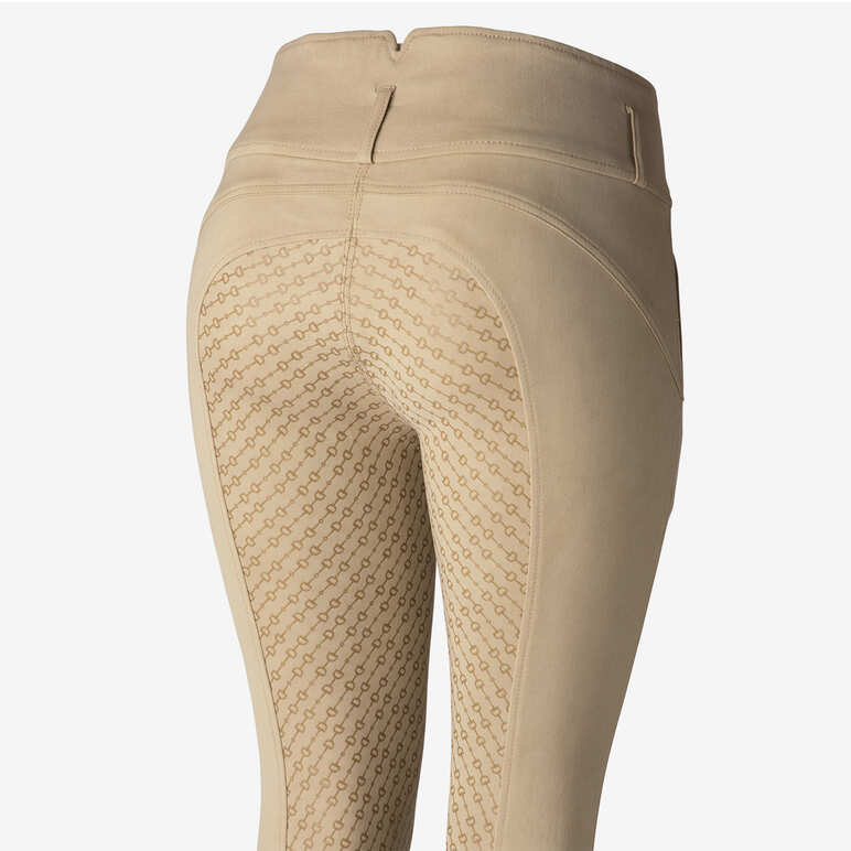 Horze Daniela Women's Silicone FS Breeches Nomad Beige