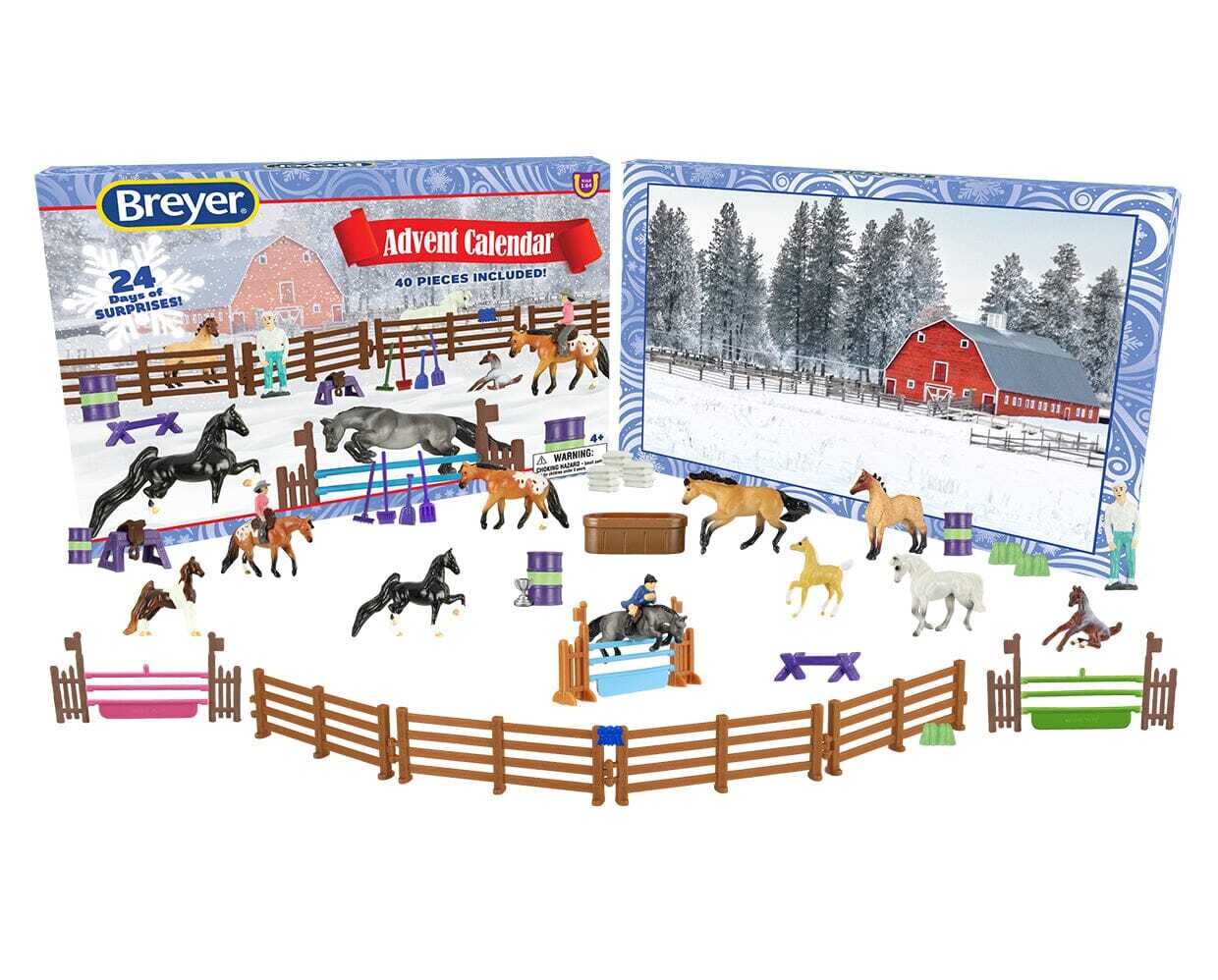 Breyer Activity Advent Calendar Horse Play Set