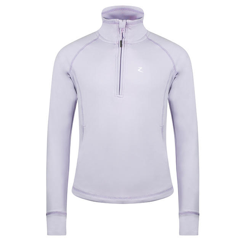 Horze Andie Quick Dry Children's Riding Shirt with Kangaroo Pocket 