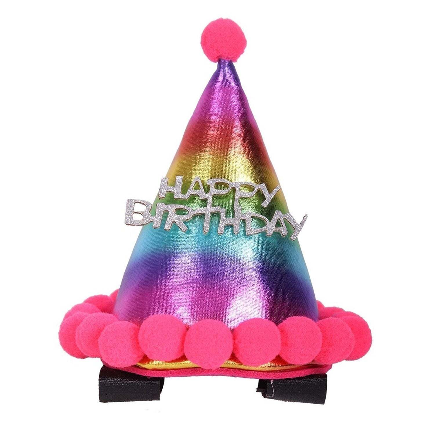 QHP Horse Birthday Hat - Rainbow