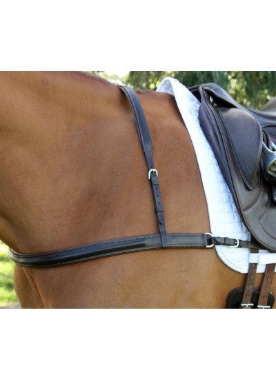 flexible fit gel padded english leather dressage breastplate christmas breyer horses