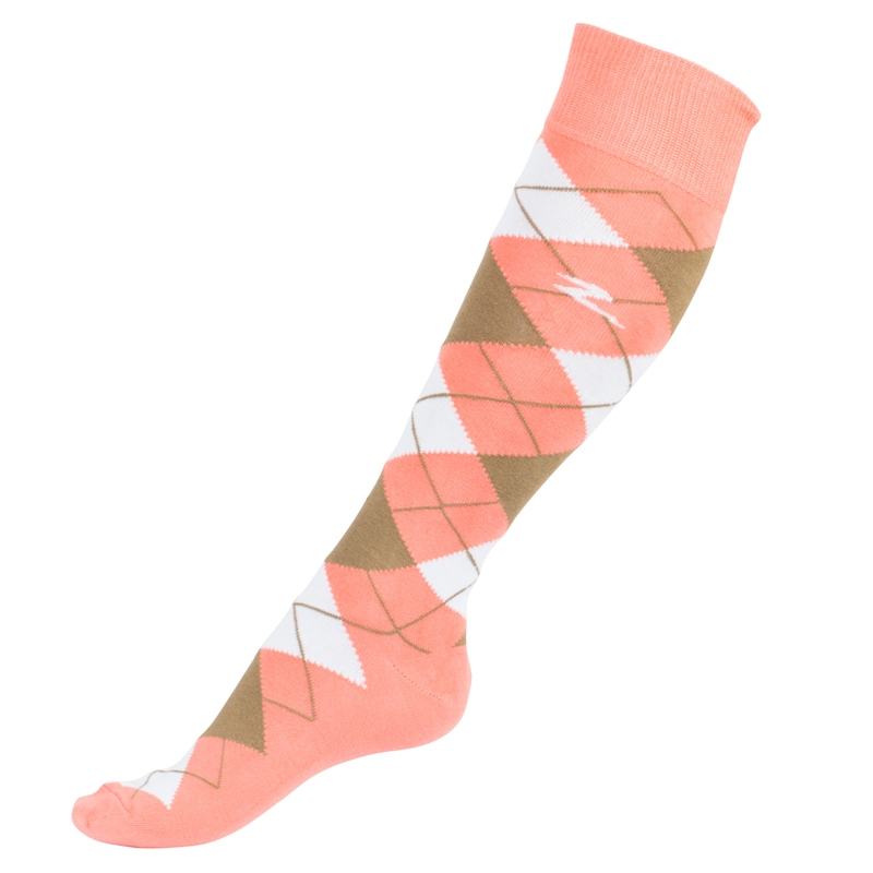 Horze Alana Checked Winter Womens Riding Socks Horze Alana Checked Winter Womens Riding Socks