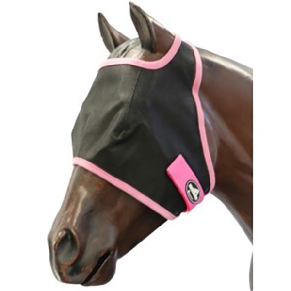 Showmaster Fly Mask - Black Mesh - Picture 5 of 7