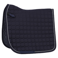 QHP Firenze Dressage Saddle Pad - Navy