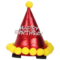QHP Horse Birthday Hat - Red