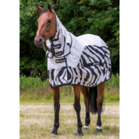 Bucas Buzz Off Rain Zebra Full Neck