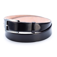 DeNiro Belt - Black Brushed - H30