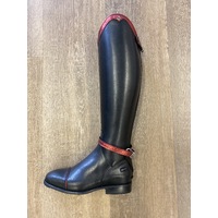 38/MC/XL - DeNiro Red Laminito Rondine Boots - In Stock