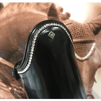 DeNiro Swarovski Chain Dressage Boots