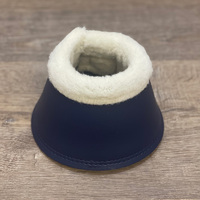 Equinenz - Wool Lined Bell Boots [Size: Small] [Colour: Navy]