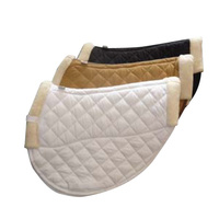 Equinenz Wickable Wool Lined Jumping Saddle Blanket - CARAMEL ONLY