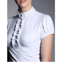 Giddyup Cara Ladies Ruffle Show Shirt - L ONLY
