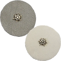 Hamag Nylon Hair Bun Net - with Diamante Floret