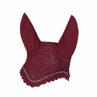 Eskadron Classic Sports Crystal Fly Hood  - Rustic Red