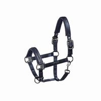 Eskadron Classic Sports Doublepin Satin Halter - Dark Navy