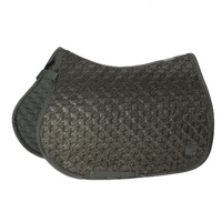 Eskadron Glitter Mesh All Purpose Saddle Pad - Dark Olive