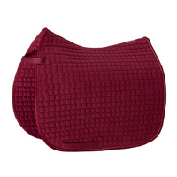 Eskadron  Classic Sports Cotton Dressage Saddle Pad  - Rustic Red