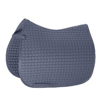 Eskadron Essence Cotton Dressage Saddle Pad  - Dove Blue [Size: Full]