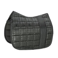 Eskadron Big Square Glossy Dressage Saddle Pad - Dark Olive