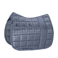 Eskadron Big Square Glossy Dressage Saddle Pad - Dove Blue