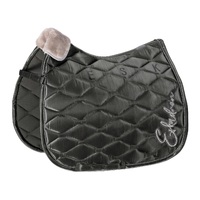 Eskadron Satin Dressage Saddle Pad - Dark Olive