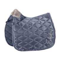 Eskadron Satin Dressage Saddle Pad - Dove Blue