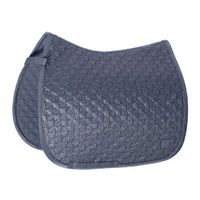 Eskadron Glitter Mesh Dressage Saddle Pad - Dove Blue