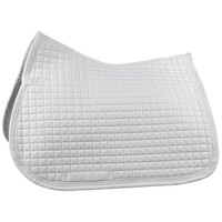 Horze Brighton All Purpose Saddle Pad - Pony & Full - White