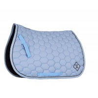 Horze Geometric All Purpose Saddle Pad - Cashmere Blue