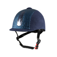 Horze Navy Shimmer Supreme Triton Galaxy Helmet 
