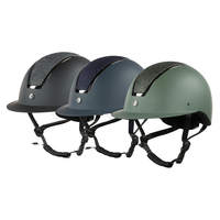 Horze Monarch Metallic Glitter Helmet with Sun Visor