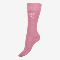 Horze Junior Abby Bamboo Socks - Sea Pink