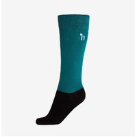 Horze Knee socks with Thin Calf - Storm Green