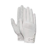 Horze Arielle Kids Summer Riding Gloves - White