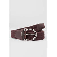 Horze Yara Unisex Stretch Belt -  Burgundy Red Mahogany