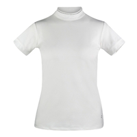 Horze Georgia Women's Short Sleeve Show Shirt- White