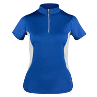 Horze Skye Women's Short Sleeve Training Shirt [Colour: Mazarine Blue] [Size: 38 (AU 10)]