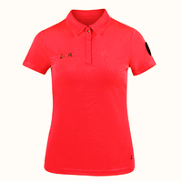 Horze Denise Ladies Functional Polo Shirt - Pink