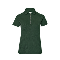 Horze Tiana Pique Short Sleeve Shirt - Mountain View Green