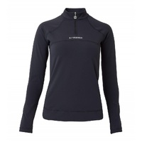 B Vertigo Davina Women's Training Shirt w/ Phone Pocket - Dark Navy