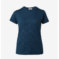 Horze Nina Ladies Functional T- Shirt - Reflecting Pond Blue