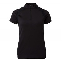 Horze Mia Women's Short Sleeve Training Shirt - Black