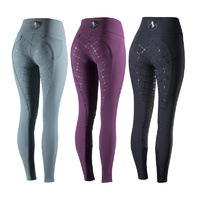 Horze Women's Desiree Full Seat Breeches - Silicone Grip - Without Belt Loops