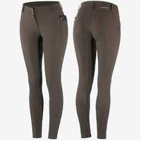 B Vertigo Valerie Ladies Temp Regulating Full Seat Breeches - Dark Brown - Size: 14 only