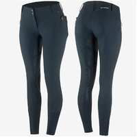 B Vertigo Valerie Ladies Temp Regulating Full Seat Breeches - Navy