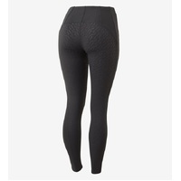 Horze Ciandra Ladies Tights with UV Protection - Charcoal Grey