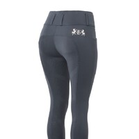 B Vertigo Women's Meghan High Waist Full Seat Breeches - Dark Navy