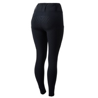 Horze Everly Women's Full Grip Riding Tights - Black