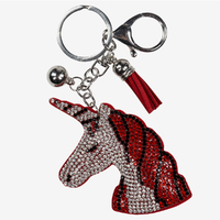 Horze Unicorn Head Keychain