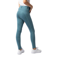 Horze Dea Kids Riding Tights - Arctic Blue